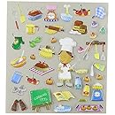 Multi-Colored Stickers-Cooking