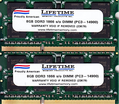 16GB Memory upgrade for Apple iMac Core i7 4.0GHz (Retina 5K) by Lifetime Memory Products (Late-2015)