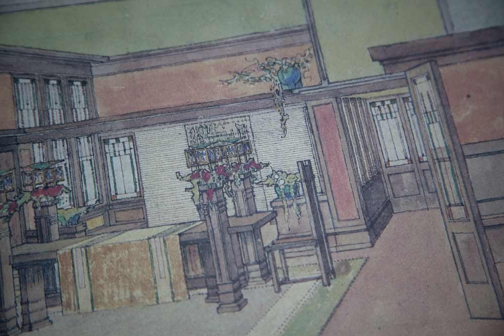 Amazon.com: Frank Lloyd Wright (1867-1959) Lithograph Limited ...