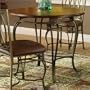 Hillsdale Furniture 41541DTB36 Montello Round Dining Table, Old