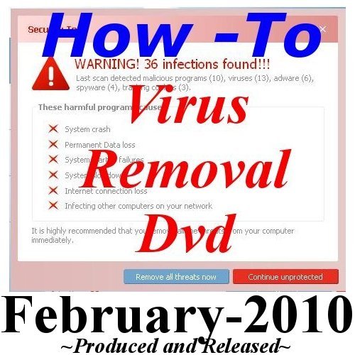 Remove Virus and Spyware - AntiVirus HOW-TO-VIDEO on DVD - & Computer Software Removal CD - Ever Wonder How a Pro Removes Viruses & Spyware? -I'll Show You How-