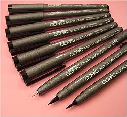 Multiliner Set B-2 Copic Multiliner Pen Set