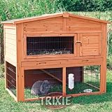 Rabbit Hutch with Enclosure 52.75x43.5x32.5