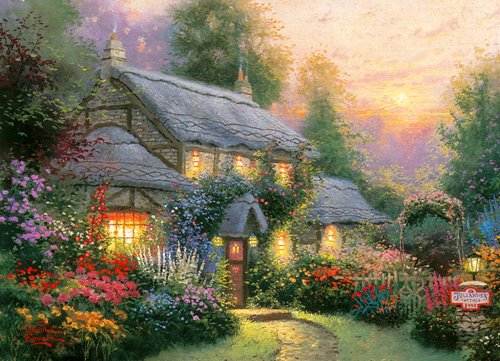 Childrens Toyshop  Toys : Gibsons Puzzle - Julianne's Cottage (1000 pieces)