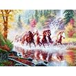 MINI Born to Run 100pc 7x9 Inch Jigsaw Puzzle by Mark Keathley