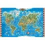 Great American Puzzle Factory Map Of The World 600 Piece puzzle