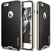 iPhone 6 Plus Case, Caseology® [Envoy Series] Premium Leather Bumper Cover [Carbon Fiber Black] [Leather Bound] for Apple iPhone 6 Plus (2014) & iPhone 6S Plus (2015) - Carbon Fiber Black