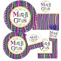 Celebration Tableware Kit - Mardi Gras