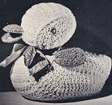 Vintage Crochet PATTERN to make - Duck Stuffed Animal Soft Toy. NOT a finished item. This is a pattern and/or instructions to make the item only.