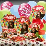 Monkey Around 30 Deluxe Party Kit for 8