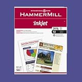 Inkjet Paper, 8 1/2x11, 24lb., 96 Bright, 500/Pack, White (HPG105050) Category: Computer Printout Paper