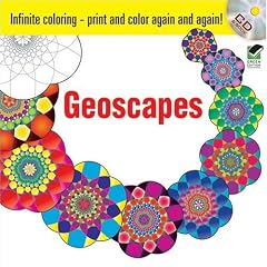 Infinite Coloring Geoscapes CD and Book