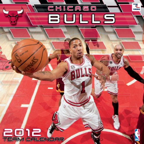 2012 CHICAGO BULLS 12X12 WALL CALENDAR
