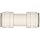 Celcon Push-to-Connect Tube Fitting, Acetal Copolymer, Straight Coupler, Tube OD