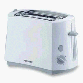 331 2-Scheiben-Toaster weiß
