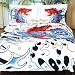 Ed Hardy Koi White King Duvet Set