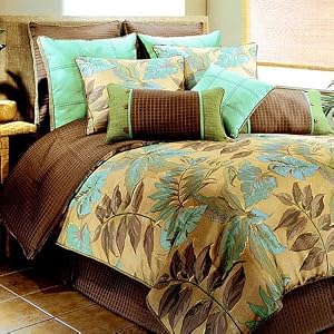 Capri 8pc Bedding Ensemble, Queen by