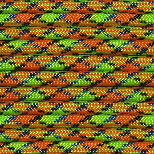 Virus 100' + 50 Buckles Paracord Hero 10' 20' 50' 100' Hanks Parachute 550 Cord Type III 7 Strand Paracord - Largest Paracord Selection