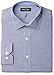 Nautica Men's Active Fit Houndstooth Spread Collar Dress Shirt