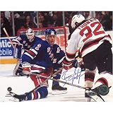 Brian Leetch New York Rangers - Block - Autographed 8x10 Photograph