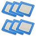 HIFROM Replace Air Filter fit for Honda Gc135 Gcv135 Gc160 Gcv160 Gc190 Gcv190 Gx100 Engine 17211-ZL8-023, 17211-ZL8-003 & 17211-ZL8-000