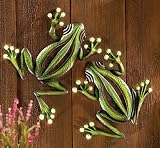 Decorative Glowing Garden Frogs Wall Decor By Collections... Decorative Glowing Garden Frogs Wall Decor By Collections...