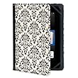 Verso Trends Versailles Damask for Kindle Fire HD, Black/White (will only fit Kindle Fire HD)