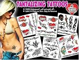 Temporary Tattoos, Tantalizing, 40-Count Packages (Pack of 2)