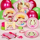 Pink Cowgirl Standard Party Pack for 16 Party Supplies