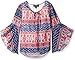 Amy Byer Girls' Big Bell Sleeve Top