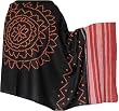 Wool Shawl Tie & Dye Body Wrap - Christmas Gift 80 x 35 inches (tdswl323)