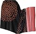 Wool Shawl Tie & Dye Body Wrap - Christmas Gift 80 x 35 inches (tdswl323)