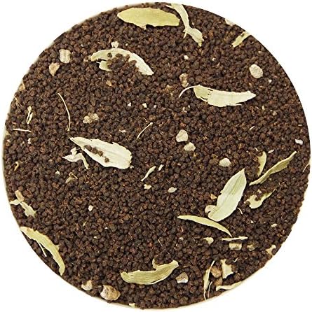TRUKUP Cardamom (Elaichi) Spiced Chai Masala Tea Loose Leaf (100 gm/3.53 Oz) makes 40-50 Cups, Blended with Cardamom