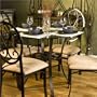 Southern Enterprises DN1490 Lucianna Dining Table, Dark Brown