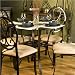 Southern Enterprises DN1490 Lucianna Dining Table, Dark Brown