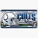 Indianapolis Colts Embossed Hi Definition Metal License Plate