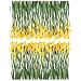 Reusable Decoration Wall Sticker Decal - Yellow Iris Flower