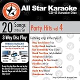 ASK-109 Karaoke: Party Hits Vol.4 With Karaoke Edge, Lady Antebellum, Kings Of Leon, Black Eyed Peas, Zac Brown Band