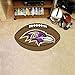 FANMATS 5674 Baltimore Ravens Football Rug - 20.5in. x 32.5in. | Sports Fan Home Decor Rug and Tailgating Mat