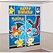 Pokemon Party Decorations Bundle - Table Decorating Kit, Scene Setter, and Hanging Swirls