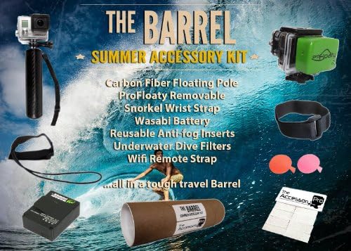 The Barrel - Water Accessory Kit for GoPro HERO3 / HERO3+ Cameras by The Accessory Pro