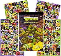 Teenage Mutant Ninja Turtles Sticker Pad - Over 270 TMNT Stickers
