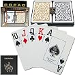 CopagT Poker Size JUMBO Index - 1546 Black*Gold Setup