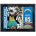 Mounted Memories San Diego Chargers Antonio Gates 8x10 Color Plaque