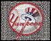 NEW YORK YANKEES ALL-TIME PLAYERS PHOTO MOSAIC PRINT- 20x16