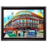 Legendary Sport Prints Ebbets Field Standard Giclee Framed