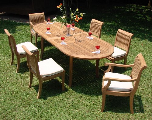 Grade-A Teak Wood luxurious 7 pc Dining Set : 94