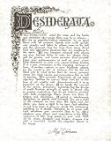 Desiderata 11 x 8.5 Print (charflorentinescroll)