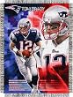 Tom Brady New England Patriots Players Series Woven Tapestry Throw Blanket - NFL Football Fan Shop