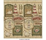 East Harbor Shower Curtain